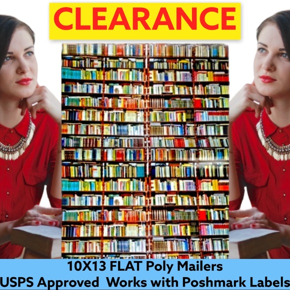 Other - 25 10X13 Book Poly Mailers Clearance